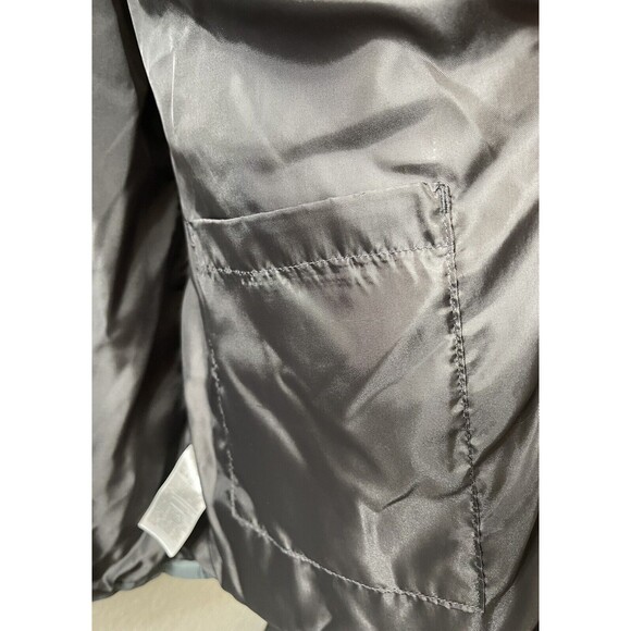 OLD NAVY WARM VEST COLOR GRAY NYLON/POLY PUFFER ZIP UP SIZE S/P/CH EUC - Picture 6 of 10